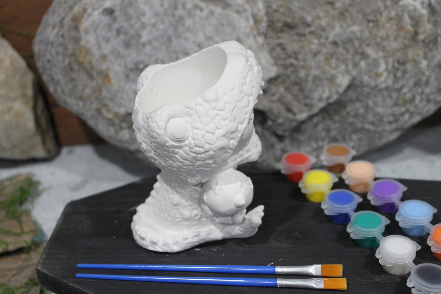 Dino-Death plaster mold