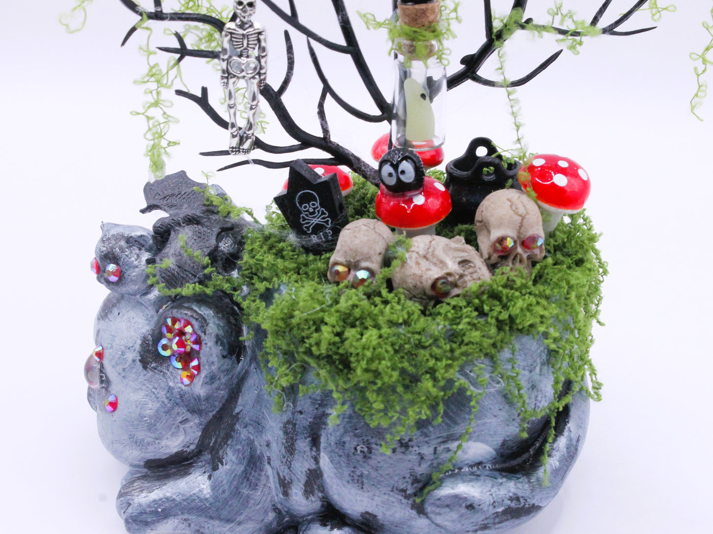 The Cursed Burrow cat macabre decor