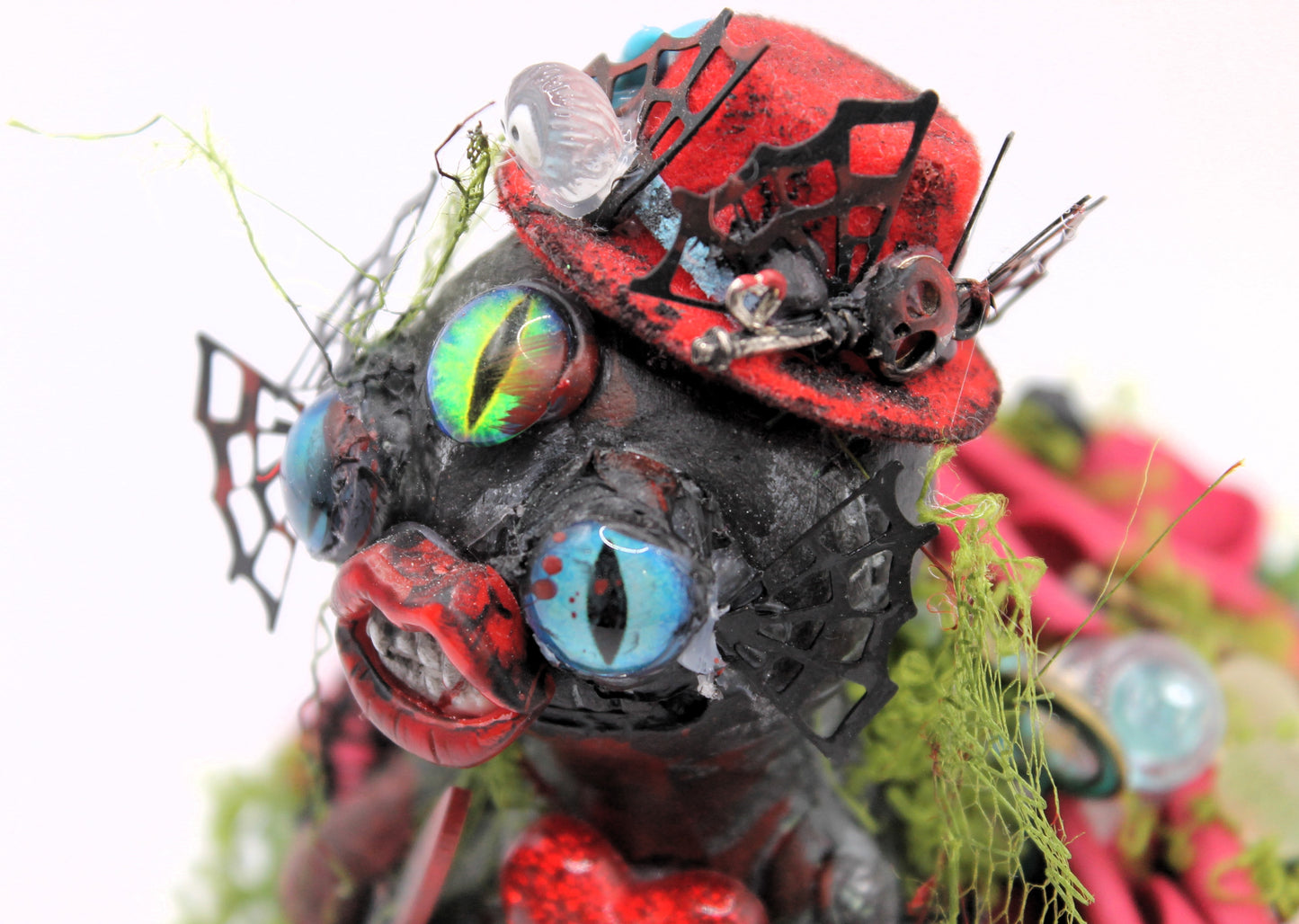 Red Aquatic Ghoul Decor