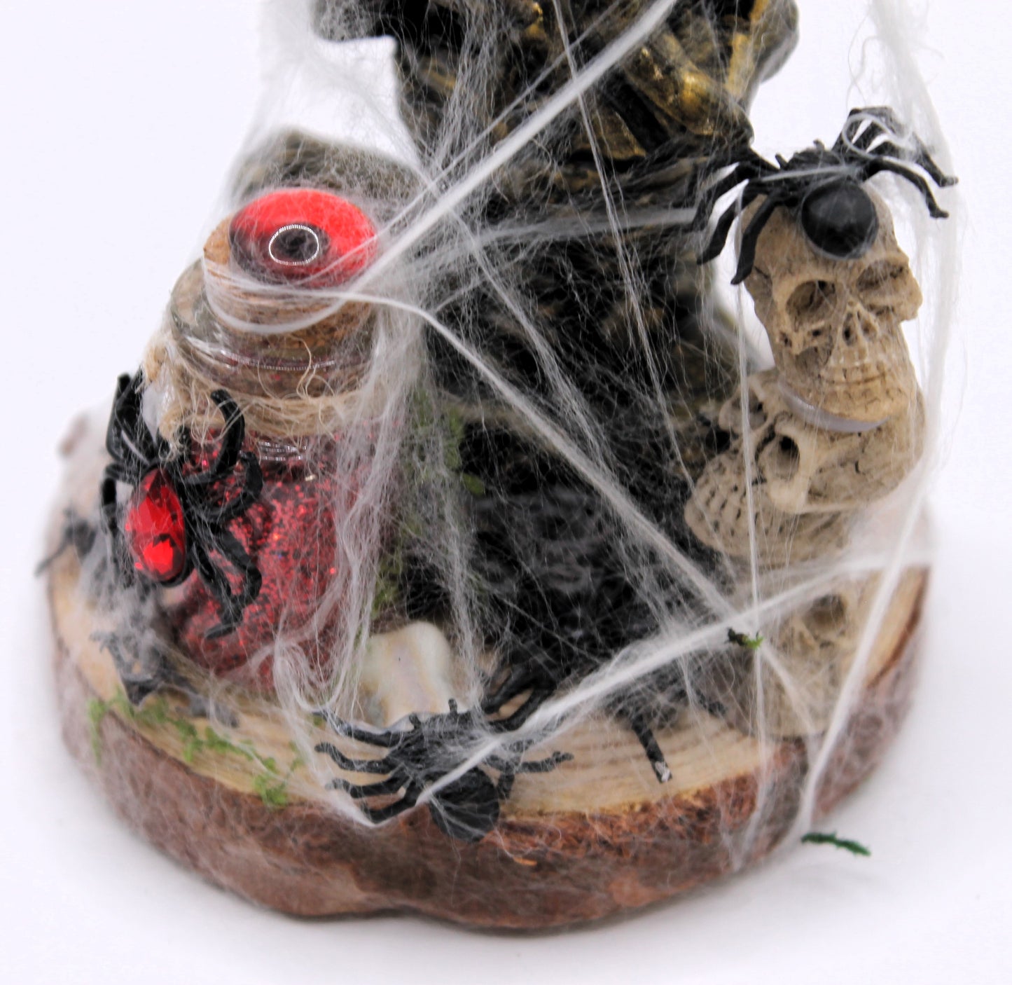 Speak No Evil Mummy Skeleton Decor