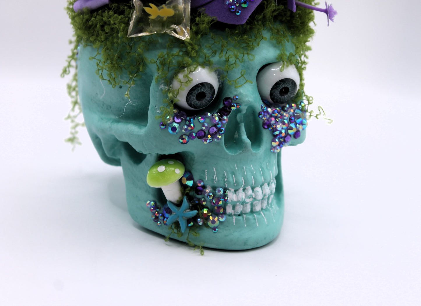 Octoblossom Skull Macabre Decor