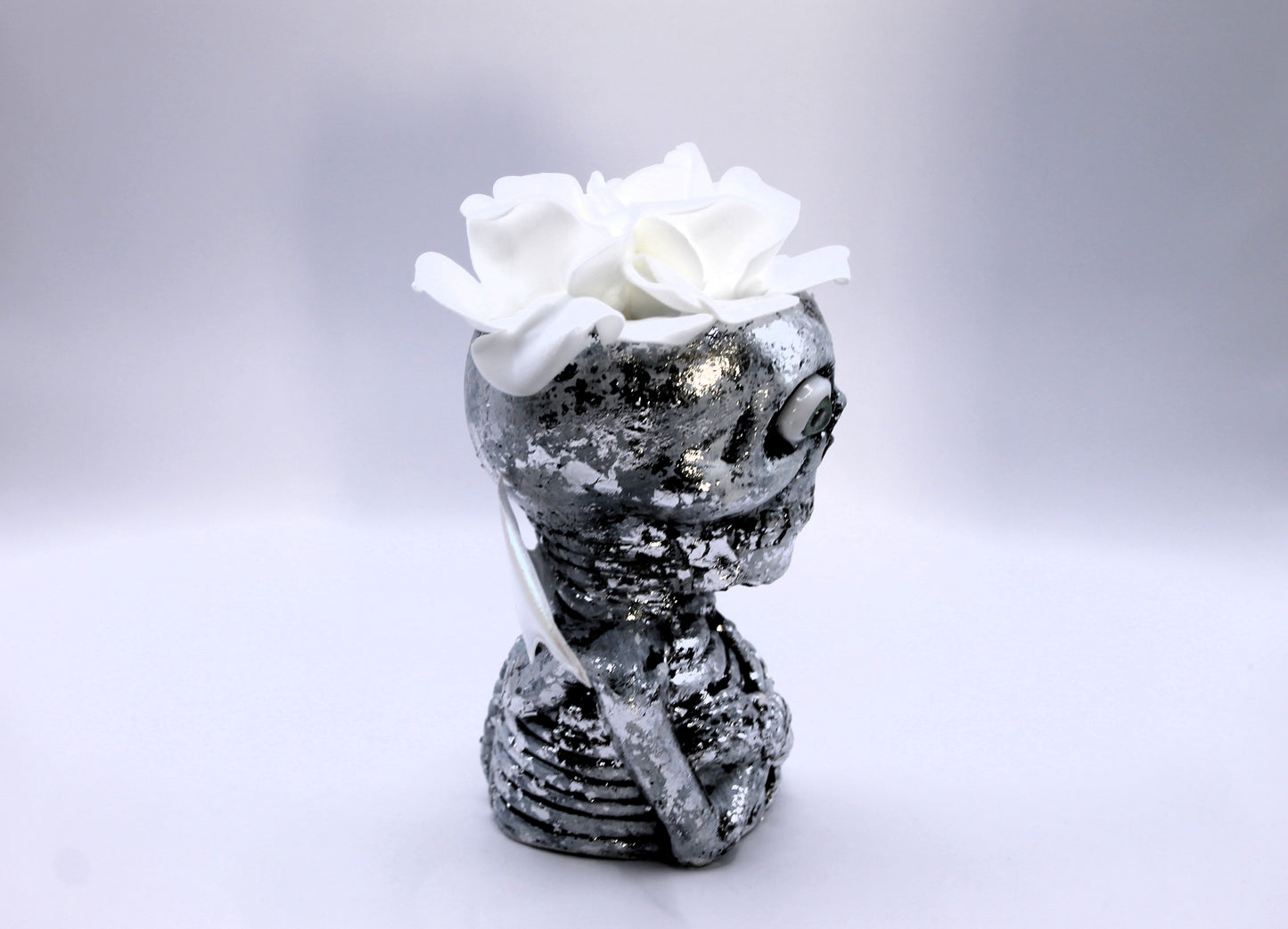 Silverflight the Watcher soul cage skull decor