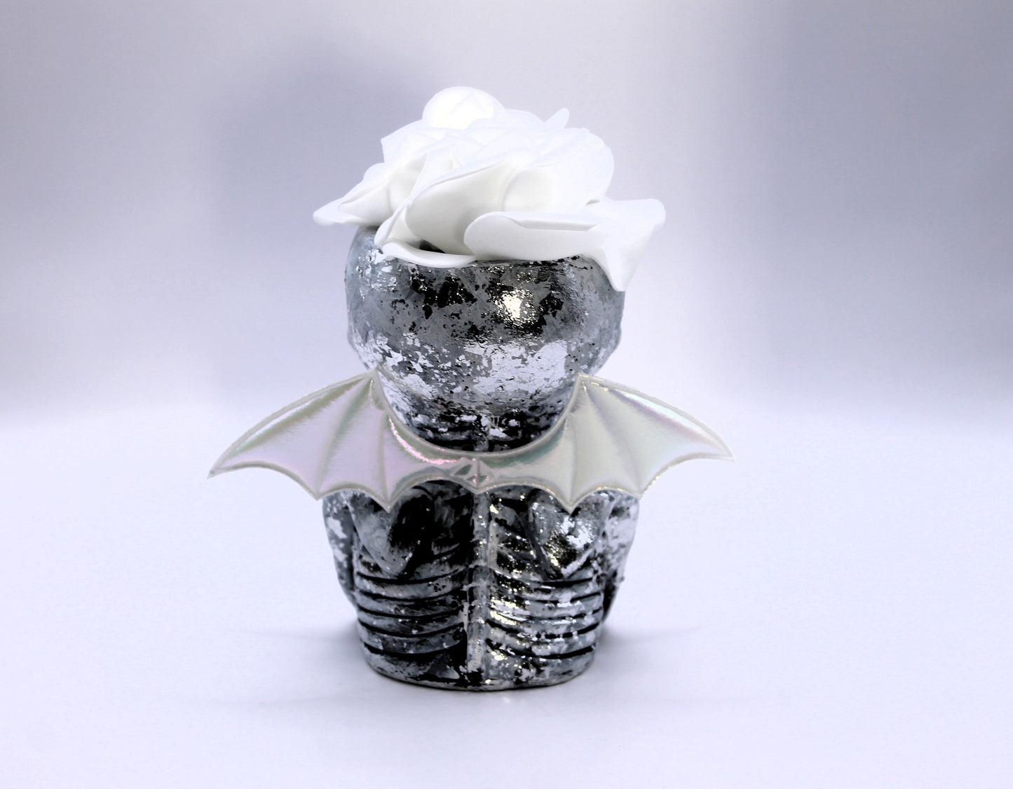 Silverflight the Watcher soul cage skull decor
