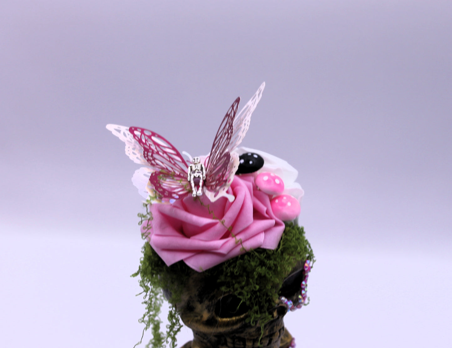 Rotten in Rhinestones soul cage decor
