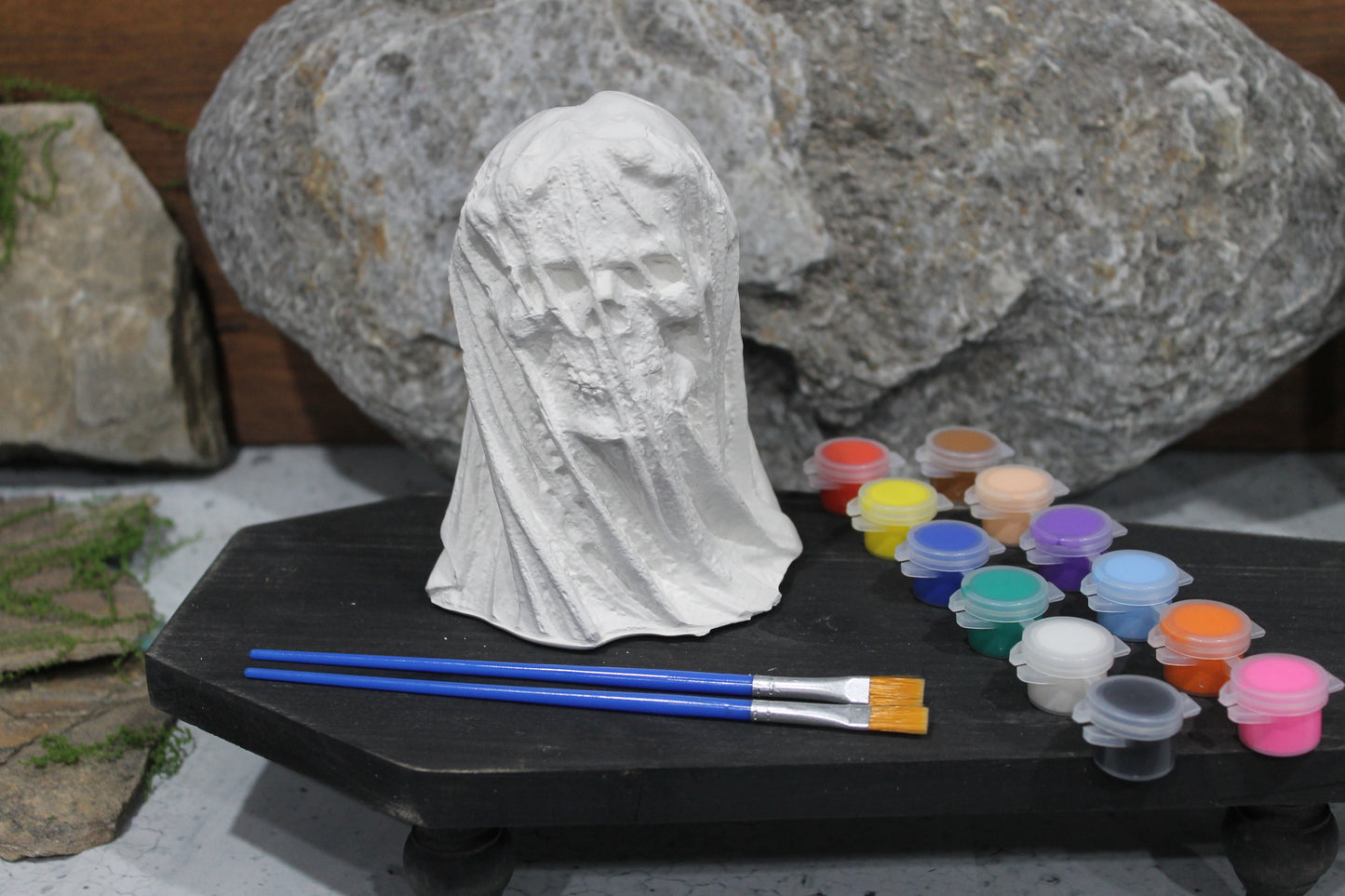 Grim Reaper Raw Plaster Art Kit