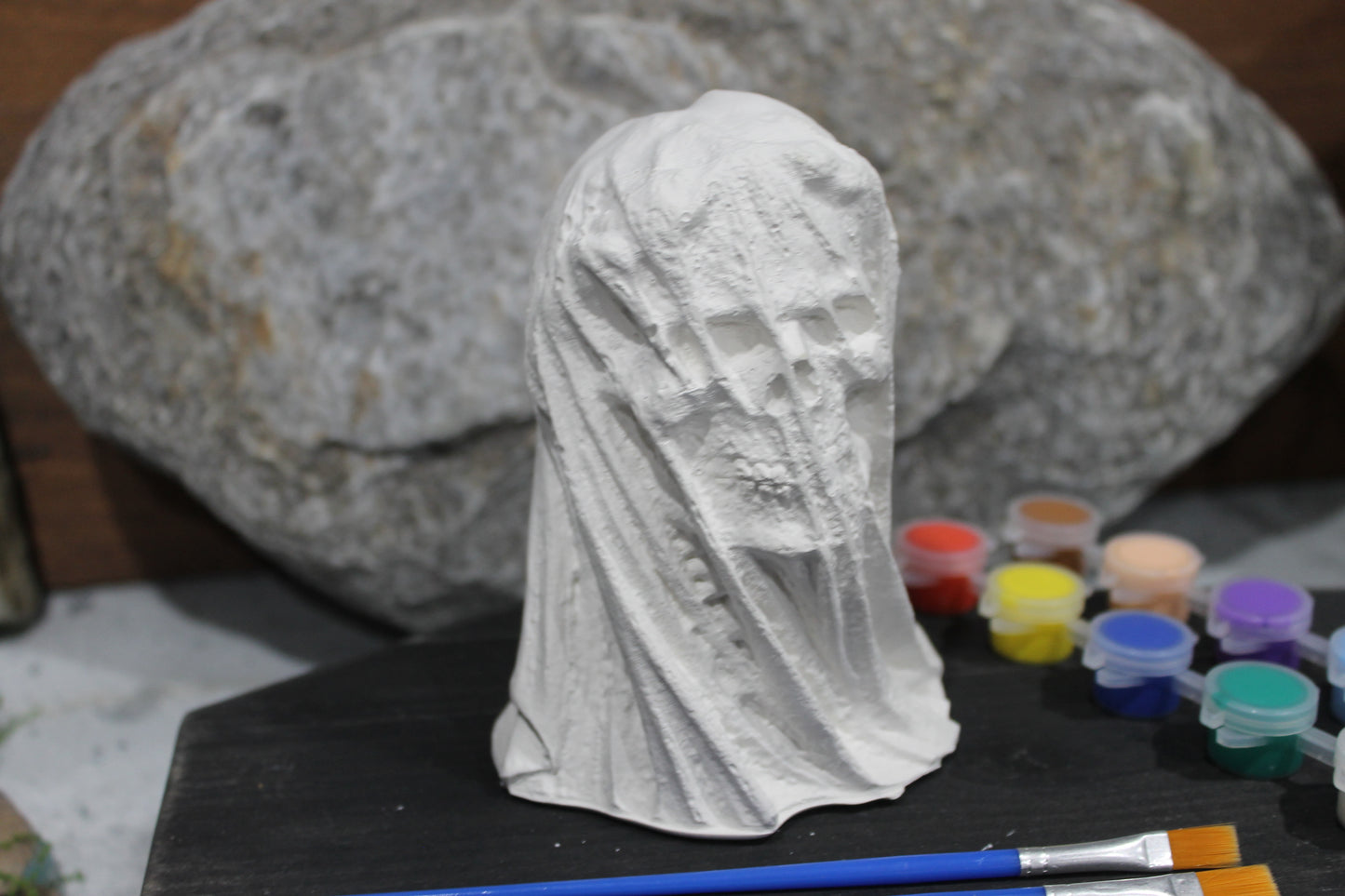 Grim Reaper Raw Plaster Art Kit