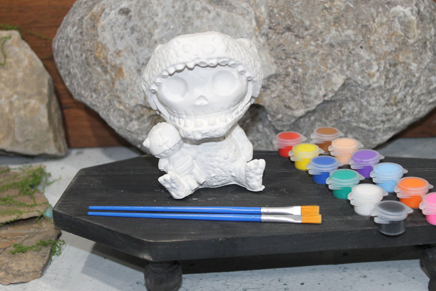 Dino-Death plaster mold