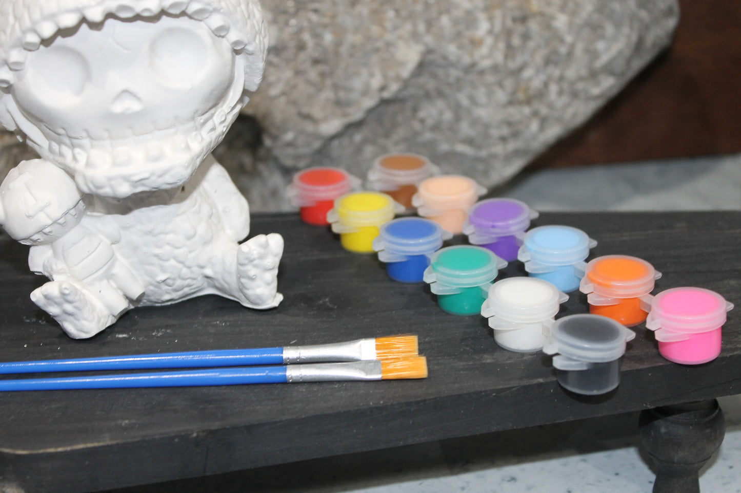 Dino-Death plaster mold