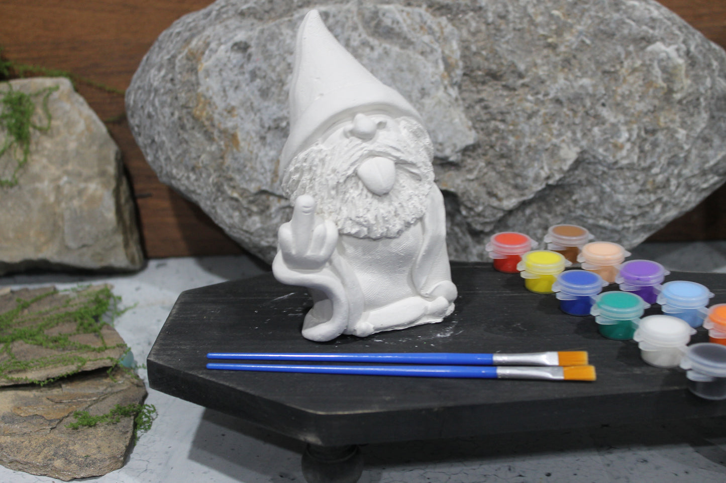 Dreadful Dwarfs Novelty Raw plaster Mold Art Kit