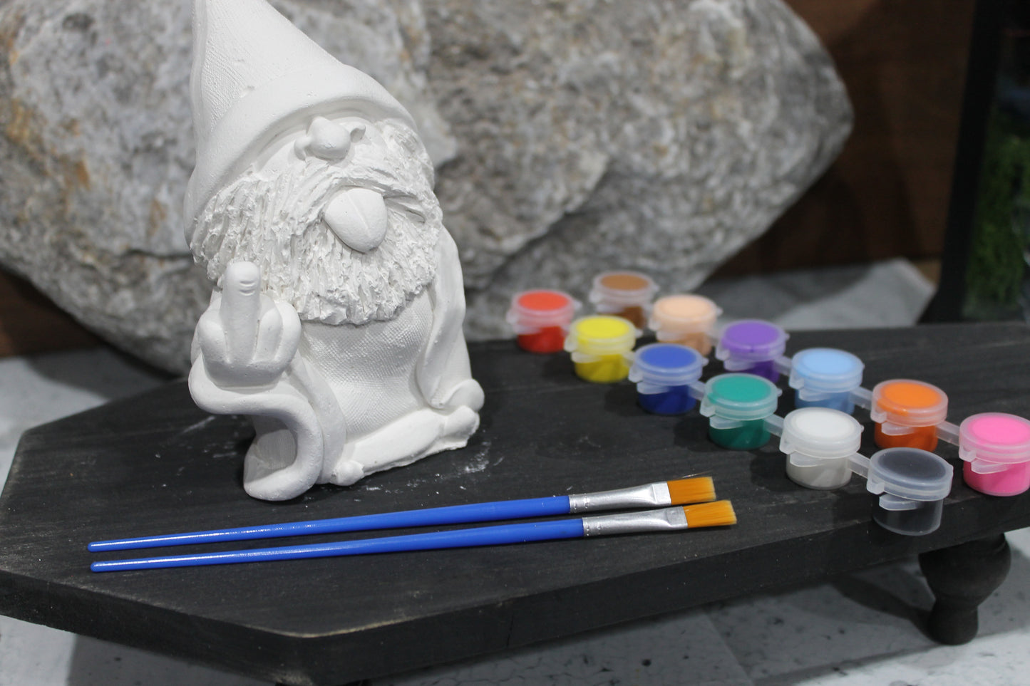 Dreadful Dwarfs Novelty Raw plaster Mold Art Kit