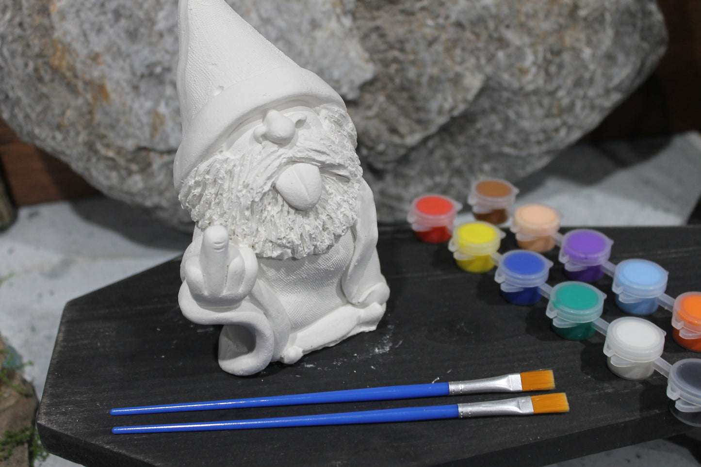 Dreadful Dwarfs Novelty Raw plaster Mold Art Kit