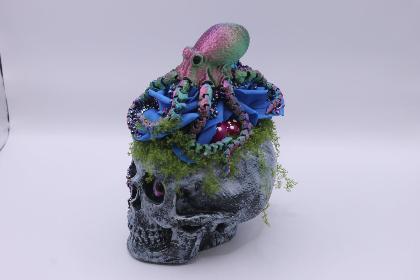 Abyssal Crown with Kraken Original Skull Decor