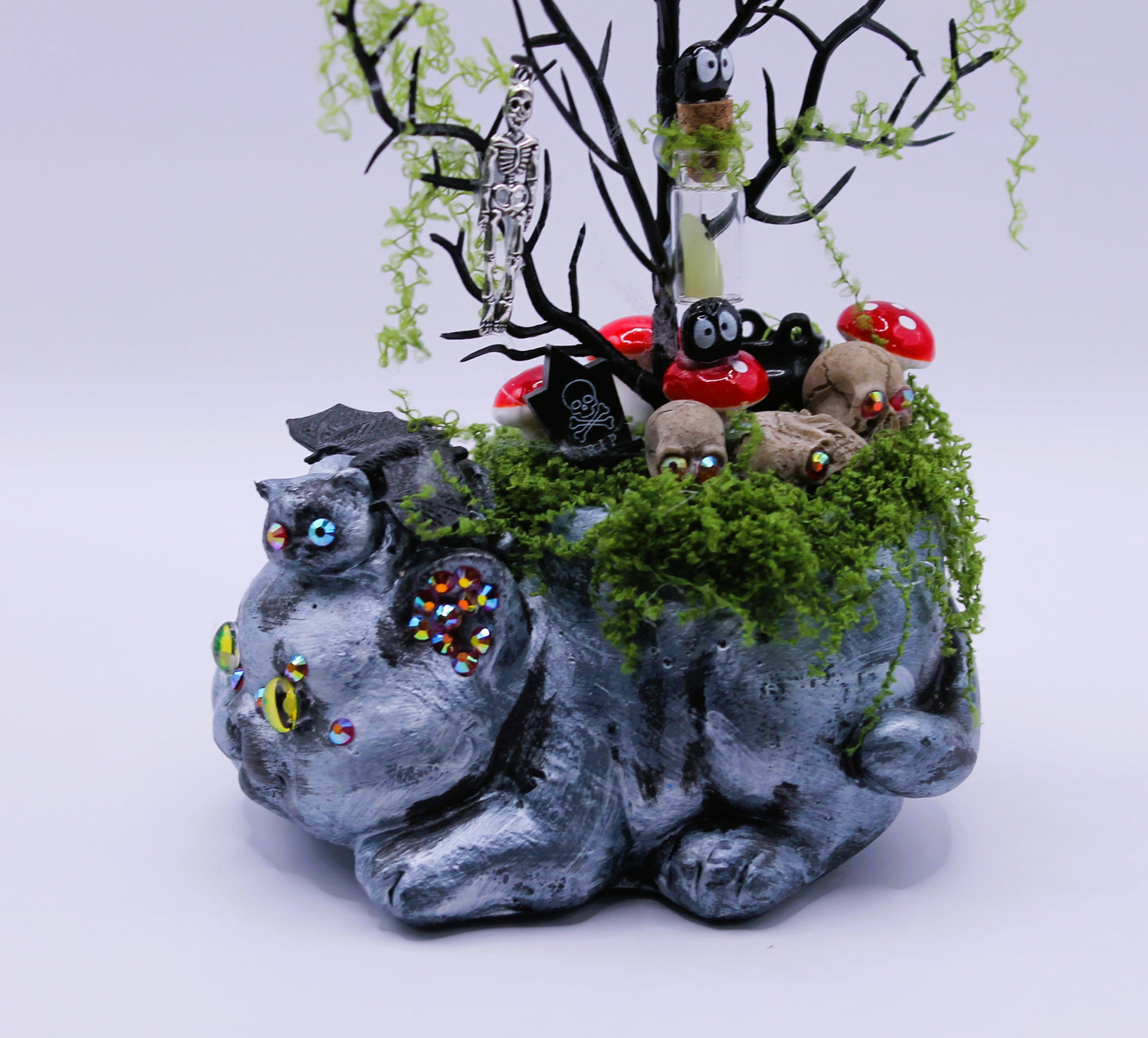 The Cursed Burrow cat macabre decor