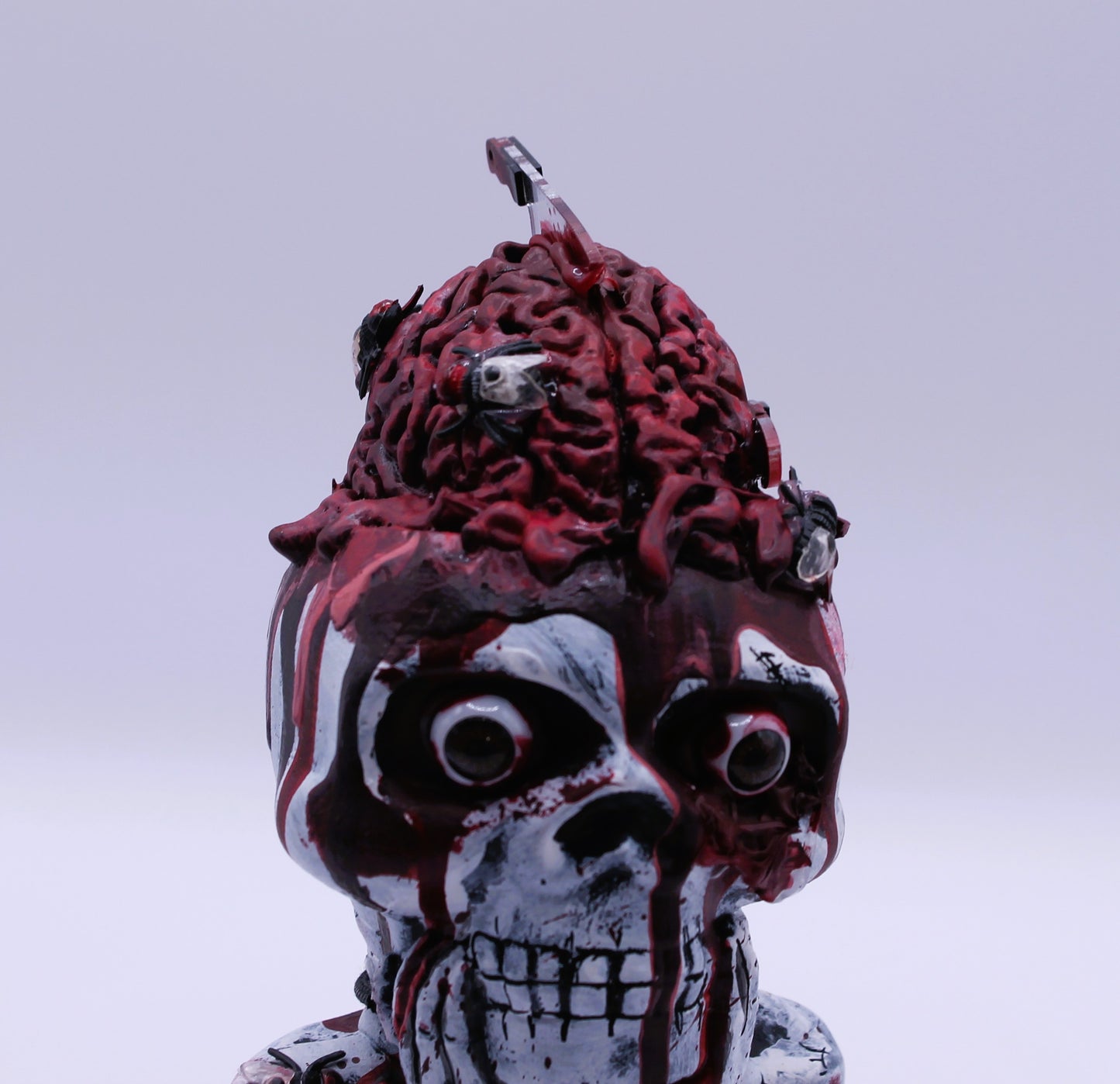 The Bleeding Thinker Horror Skeleton