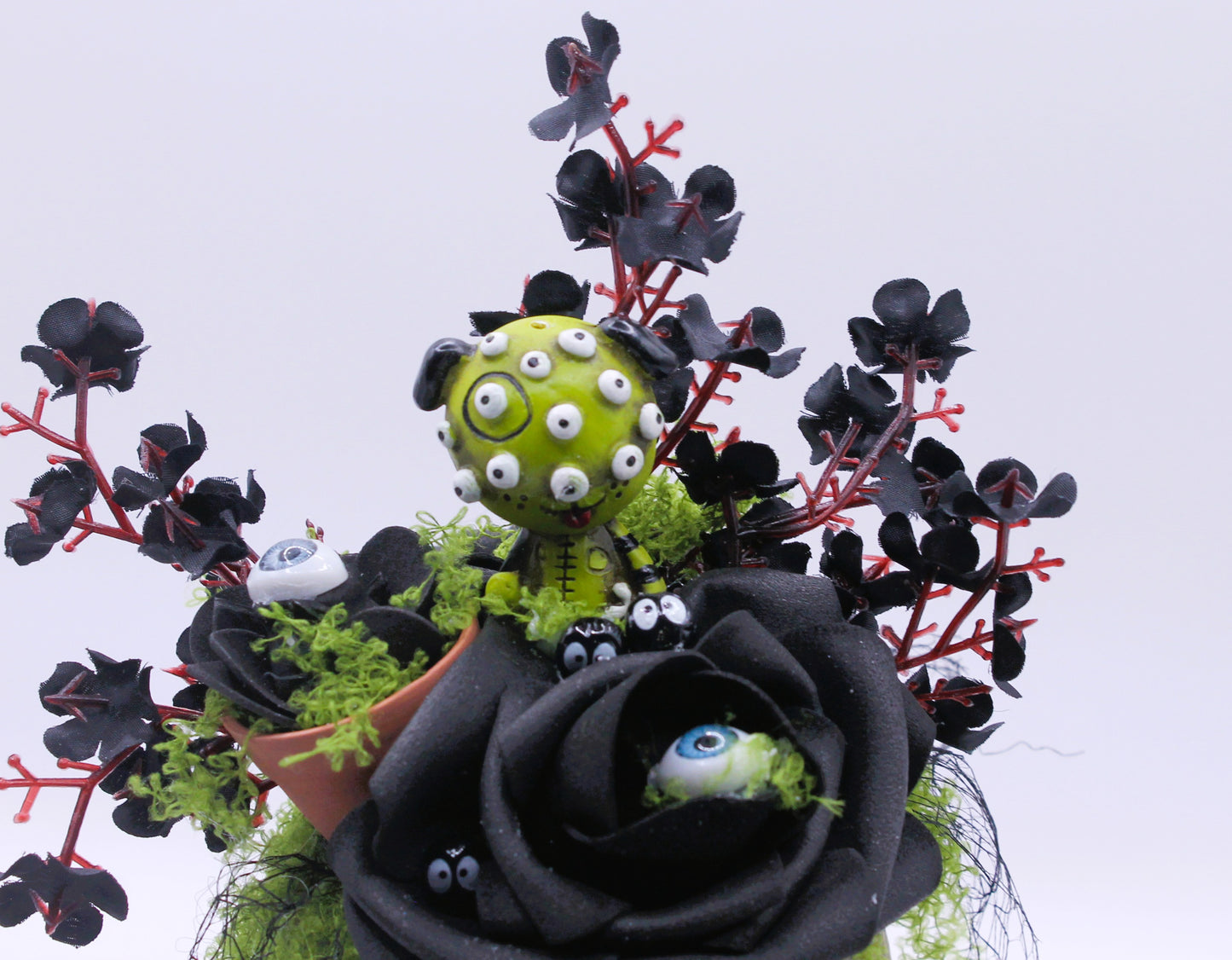 Eyeseed & Thorn Skull Macabre Decor