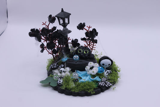 Midnight Mourner Spider graveyard