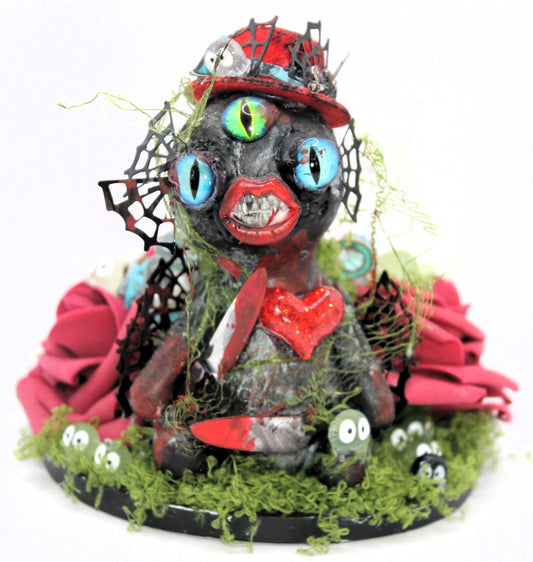Red Aquatic Ghoul Decor