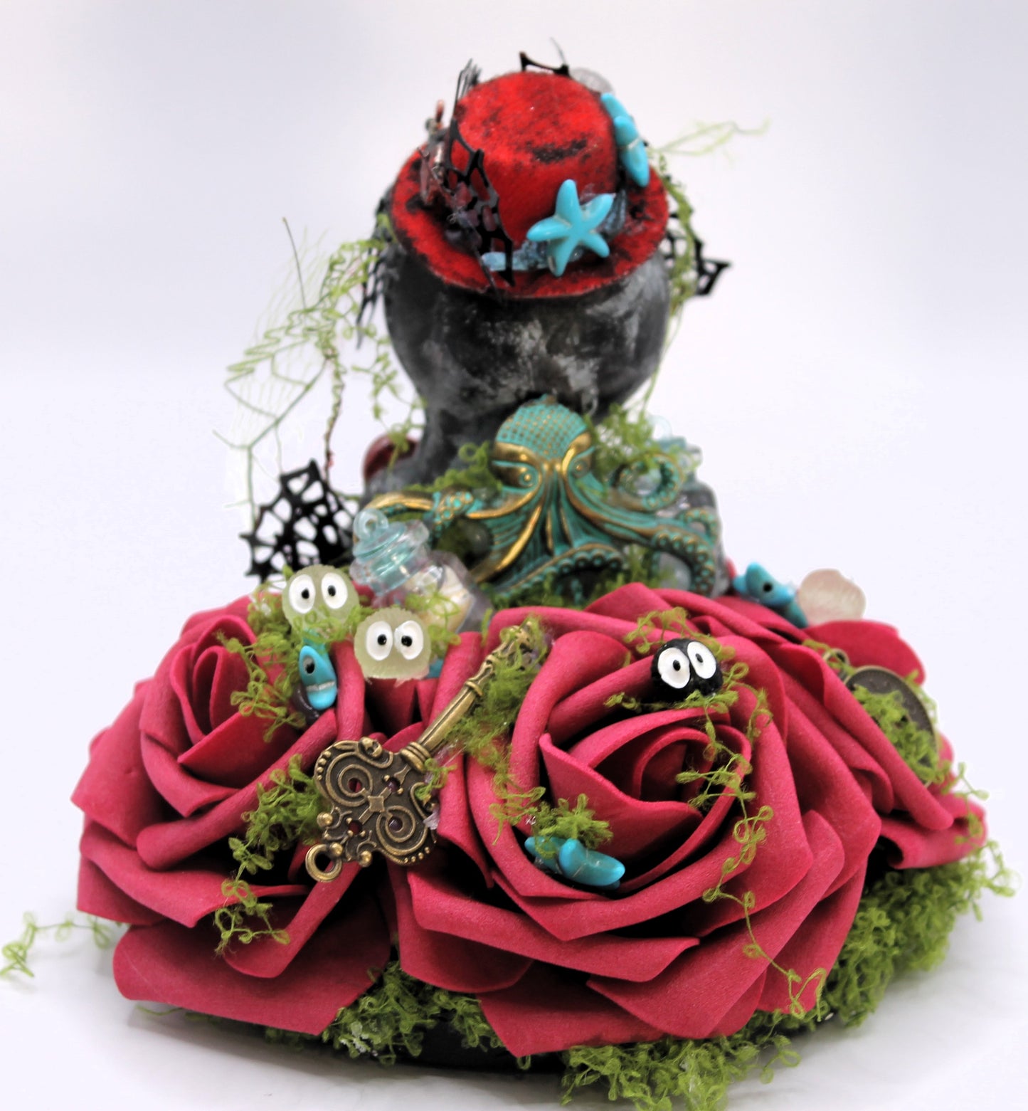 Red Aquatic Ghoul Decor