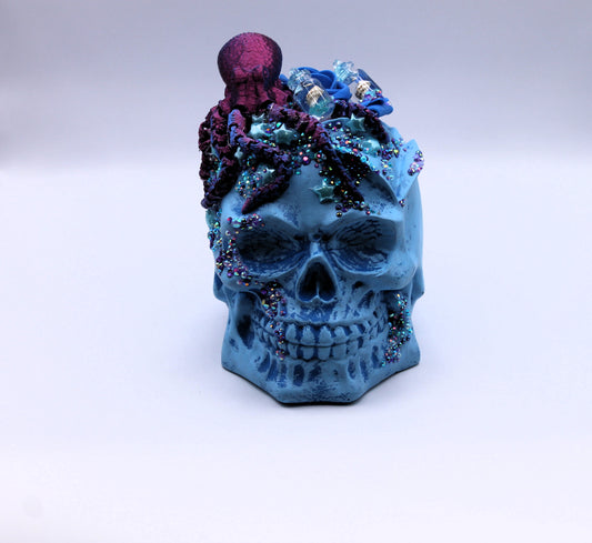 Kraken's Treasure Skull Decor