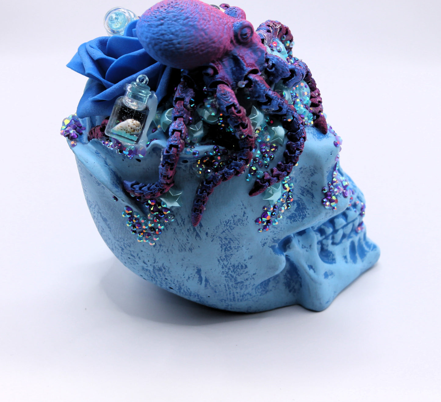 Kraken's Treasure Skull Decor