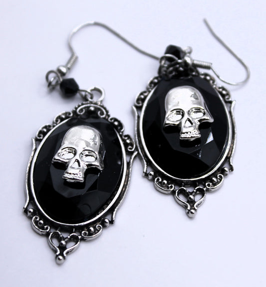 Black Skull Gemstone