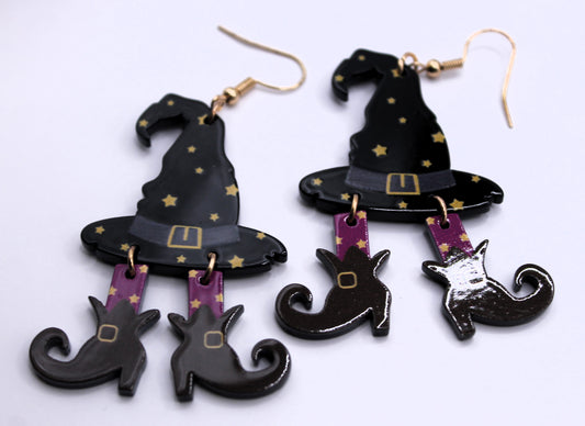 Starry Witchy Hat and Boots