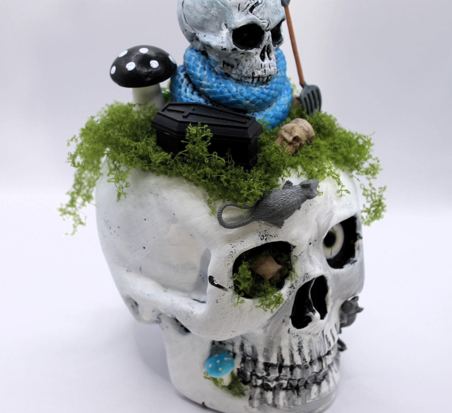 Gravedigger's Watch Skull Decor