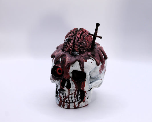 Dead of Mind Skull Macabre Decor