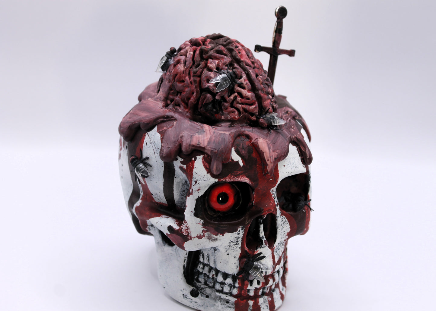 Dead of Mind Skull Macabre Decor