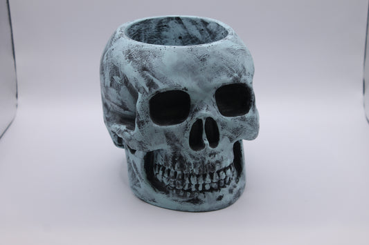 Frostbite Hollow Skull Planter