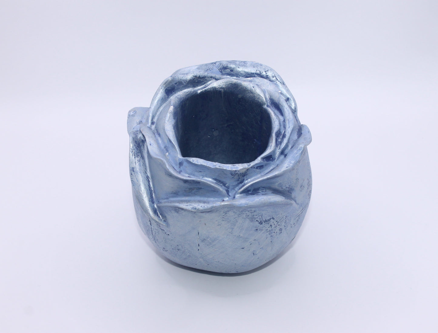 Lilac Chill Dreadful Elegance Skull Planter