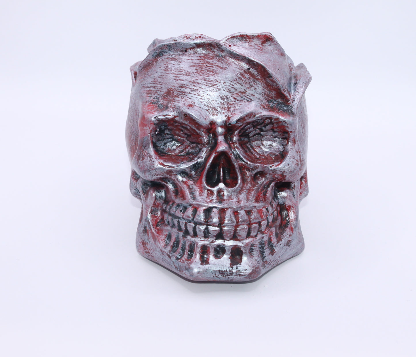 Crimson Curse Dreadful Elegance Skull Planter