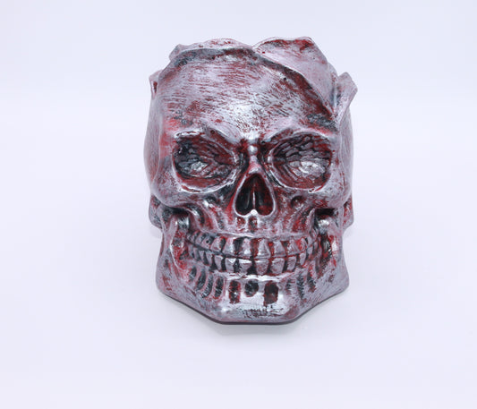 Crimson Curse Dreadful Elegance Skull Planter