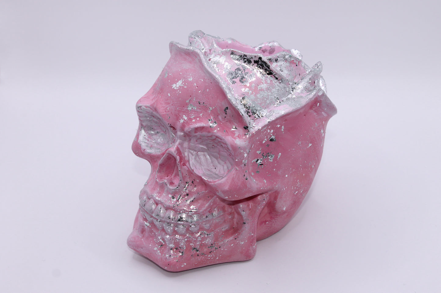Bubblegum Decay Skull Planter