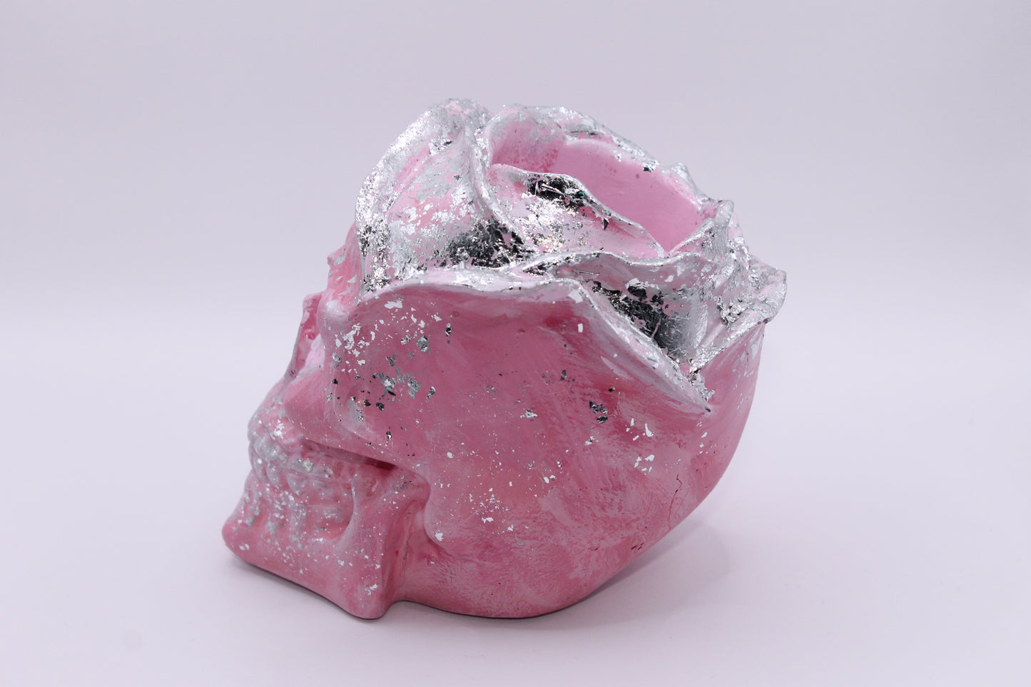 Bubblegum Decay Skull Planter