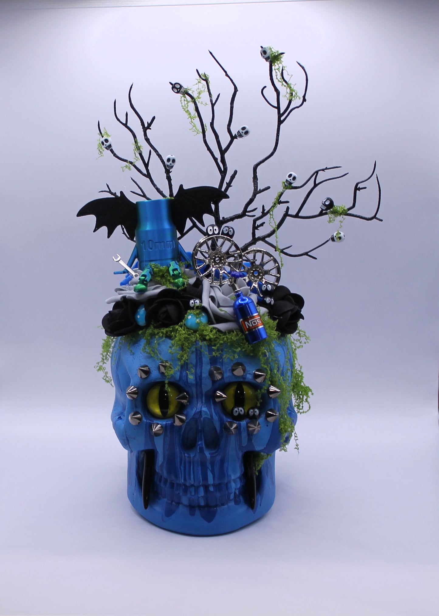 Mechanic of the Damned Skull Decor