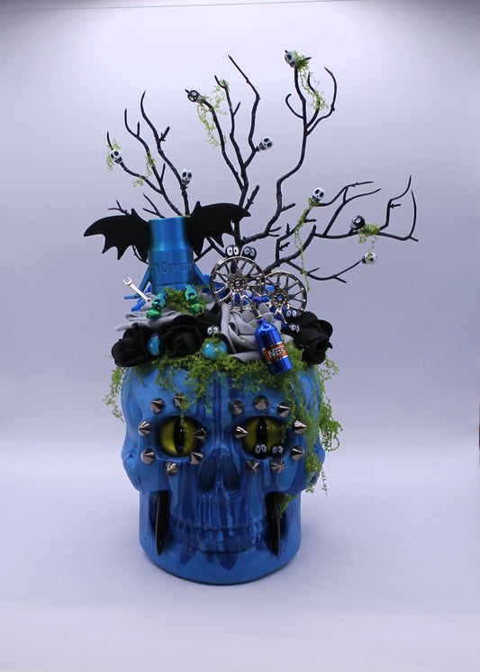 Mechanic of the Damned Skull Decor