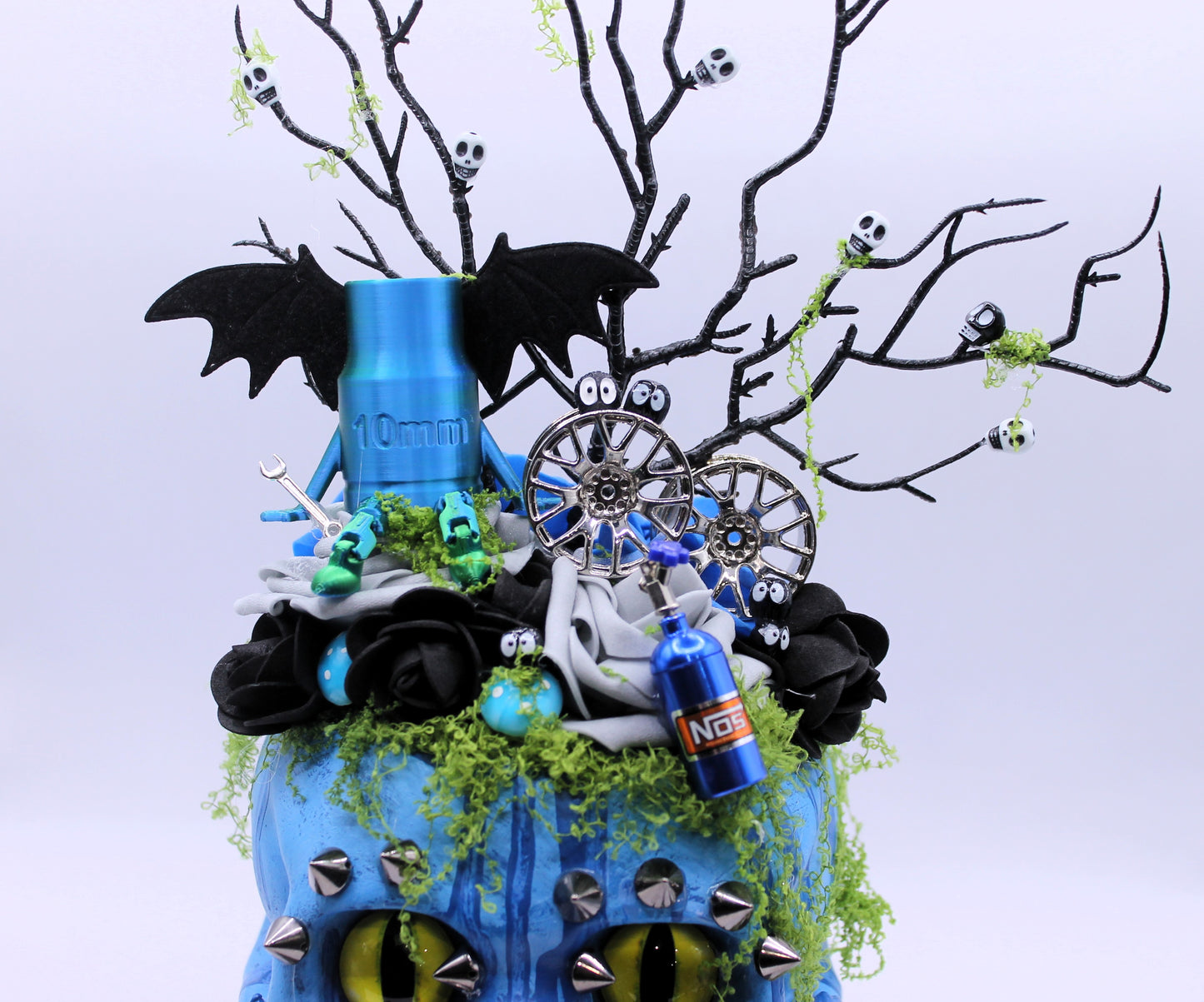 Mechanic of the Damned Skull Decor