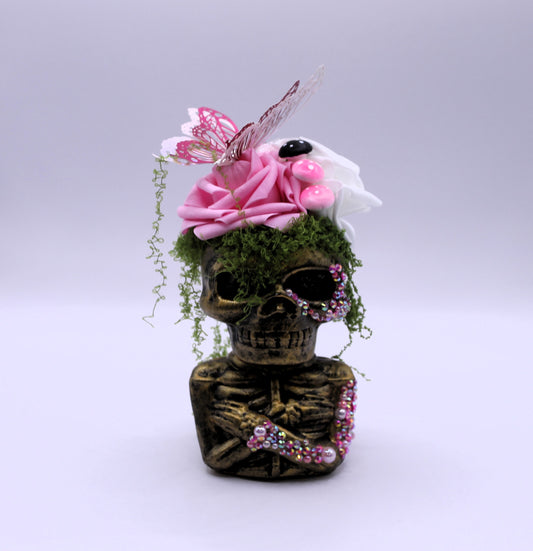 Rotten in Rhinestones soul cage decor