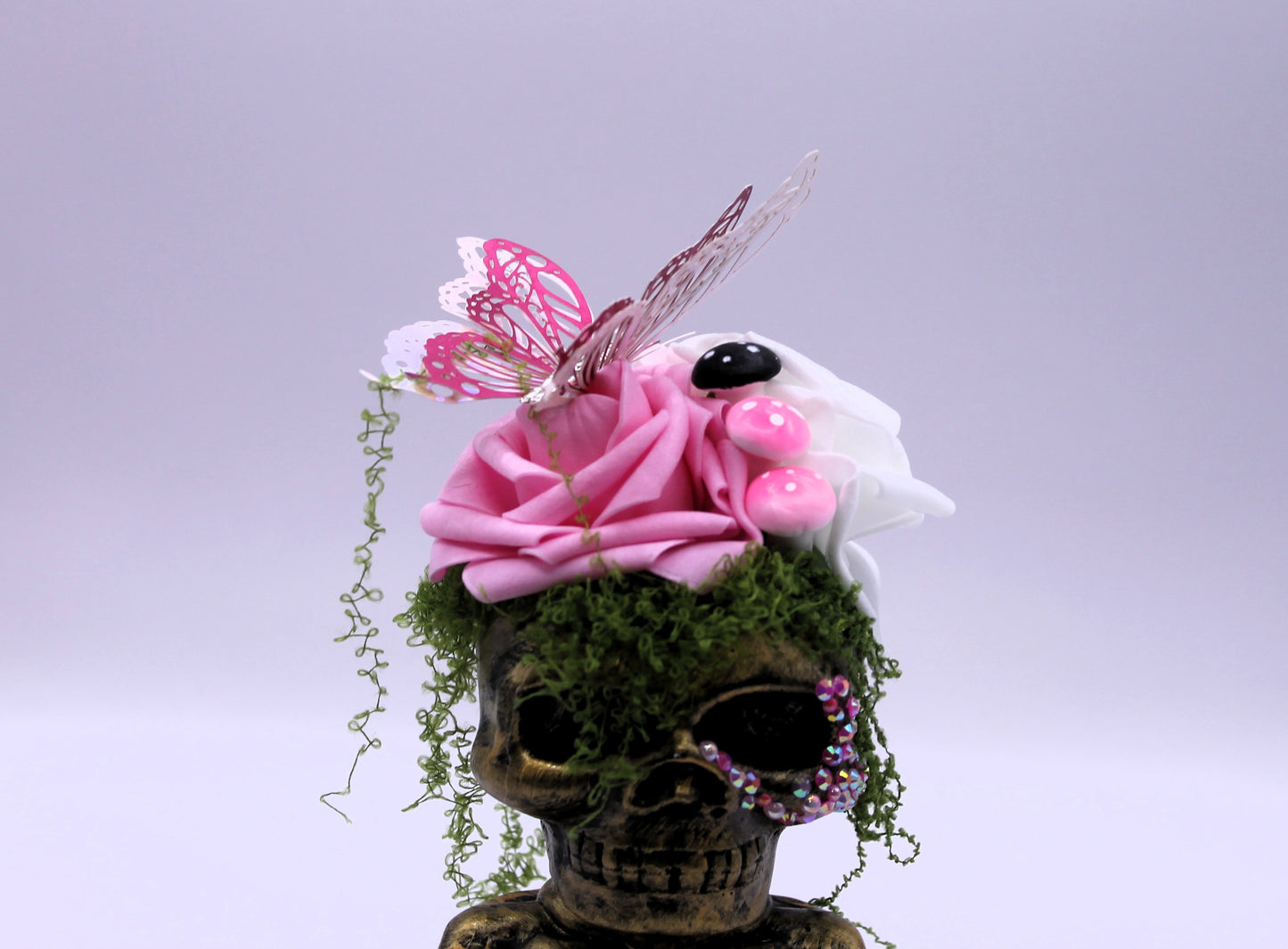 Rotten in Rhinestones soul cage decor