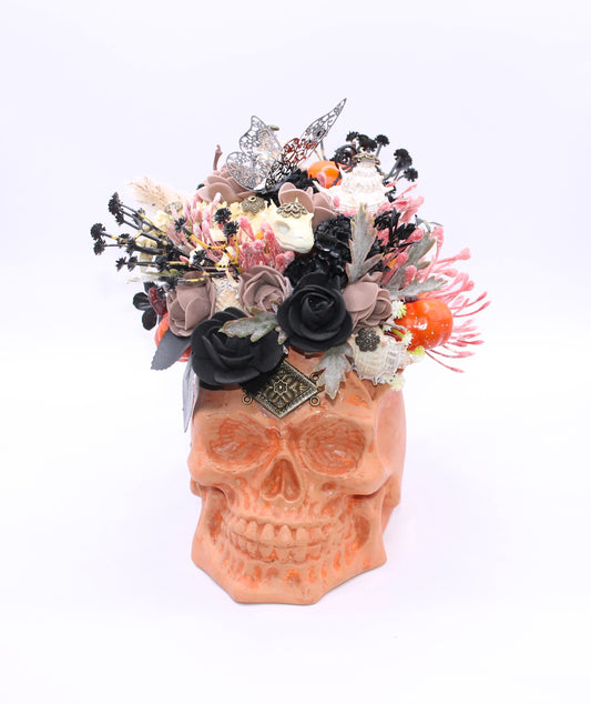 Harvest of the Damned Skull Decor