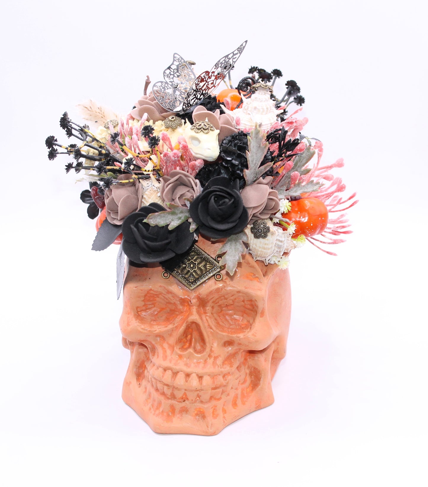Harvest of the Damned Skull Decor