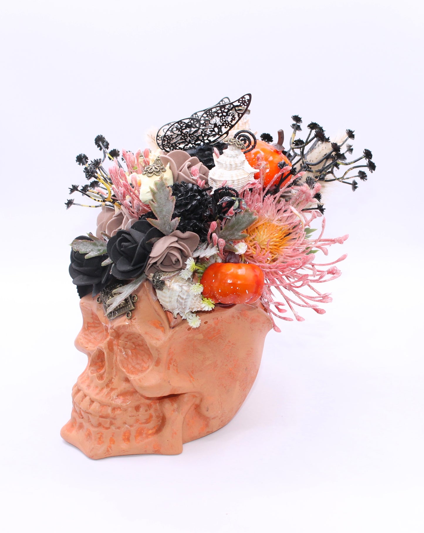 Harvest of the Damned Skull Decor