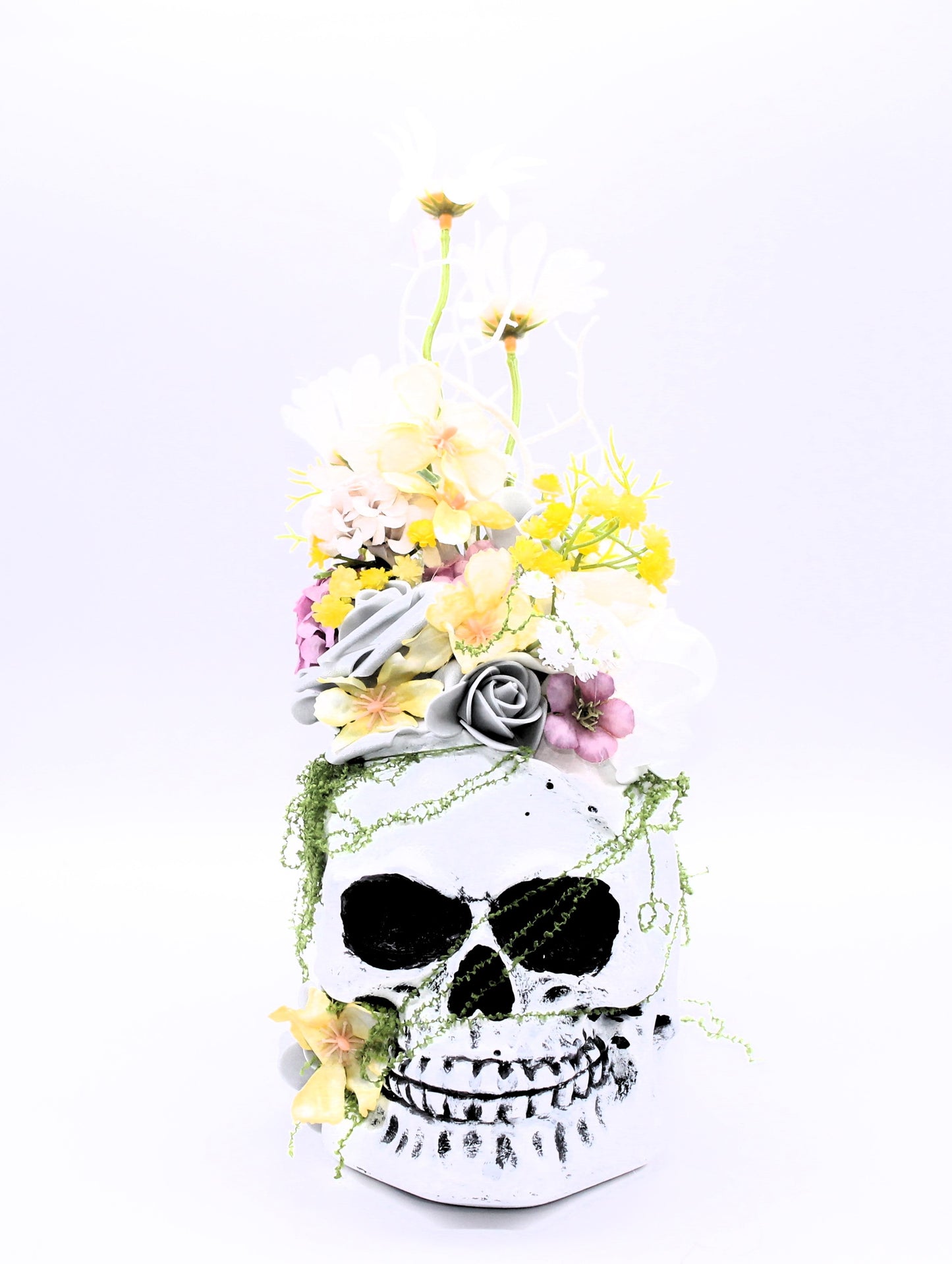 Sunlight and Silence Skull Decor