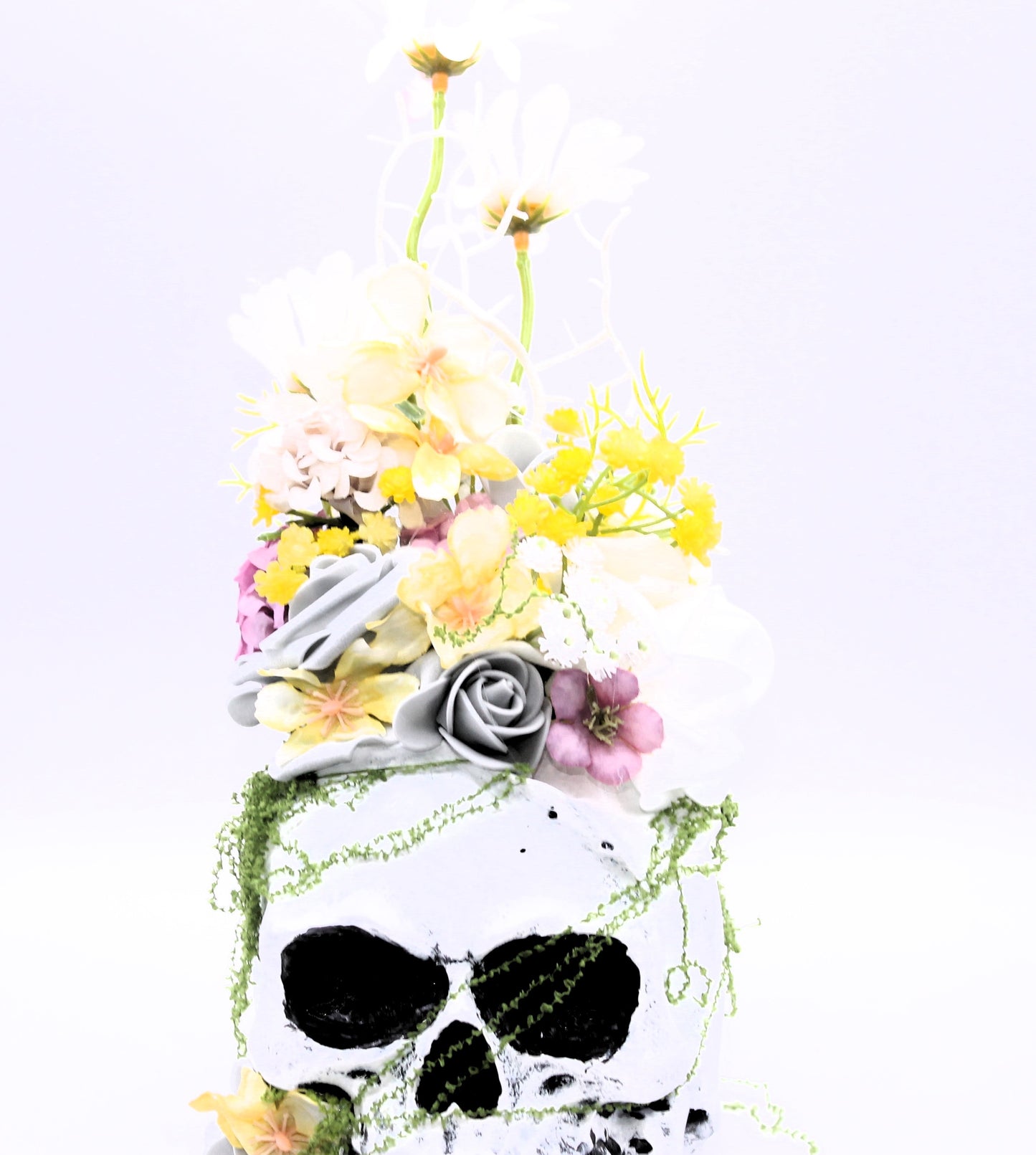 Sunlight and Silence Skull Decor
