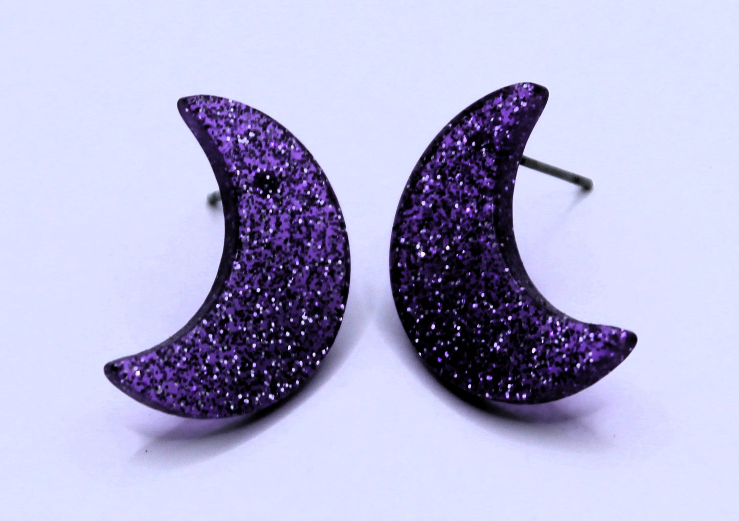 Purple Crescent Moon