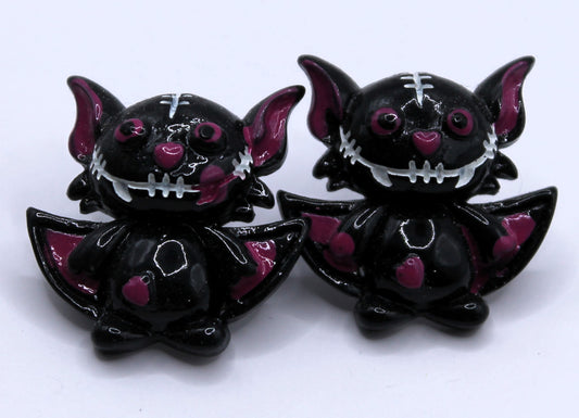 Black and Pink Bat
