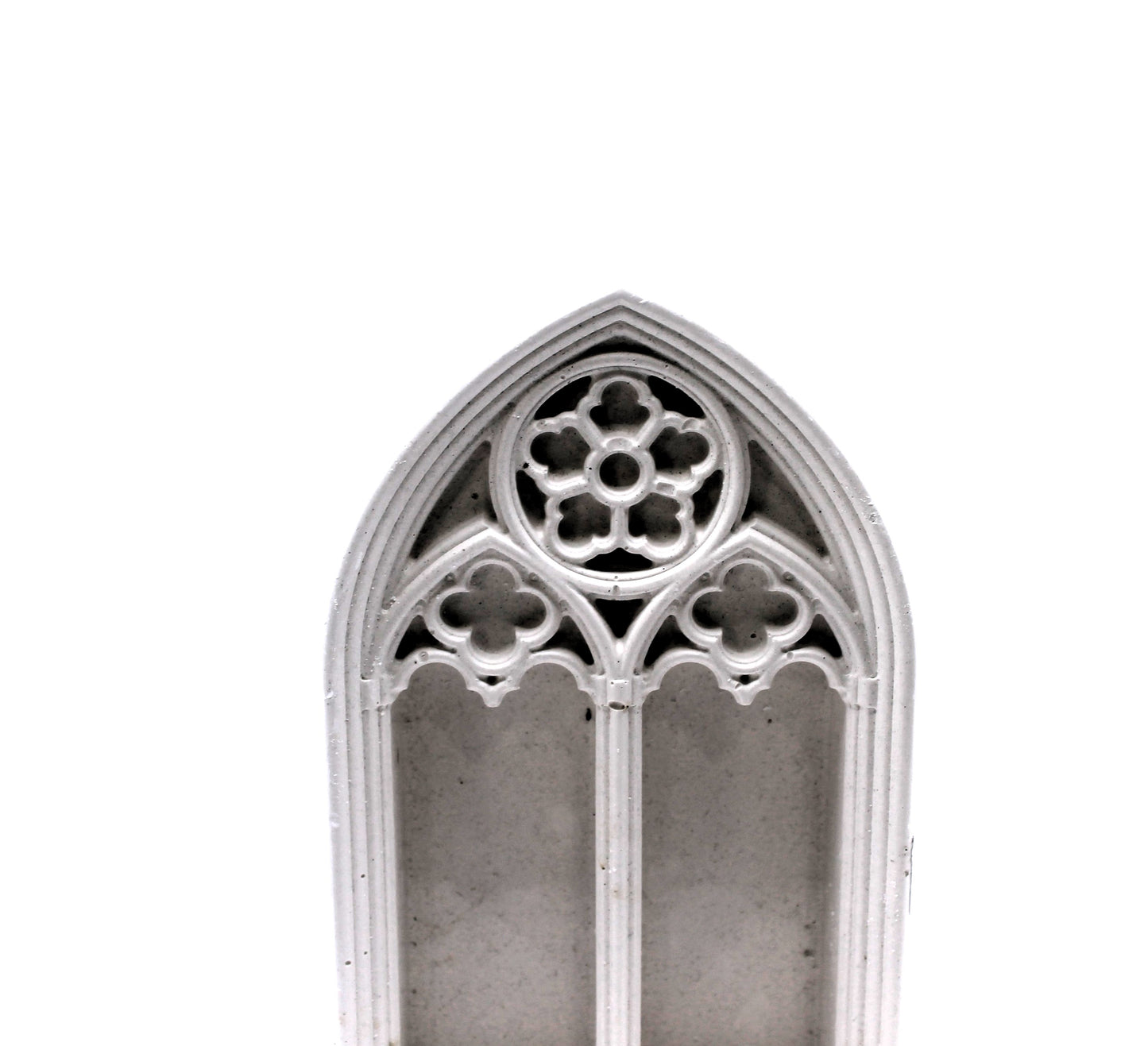 gothic arch window raw plaster mold