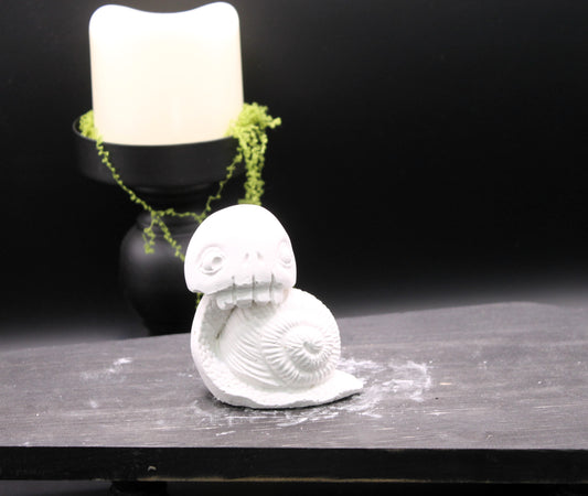 Grim Snail raw mold ready to paint raw plaster mold